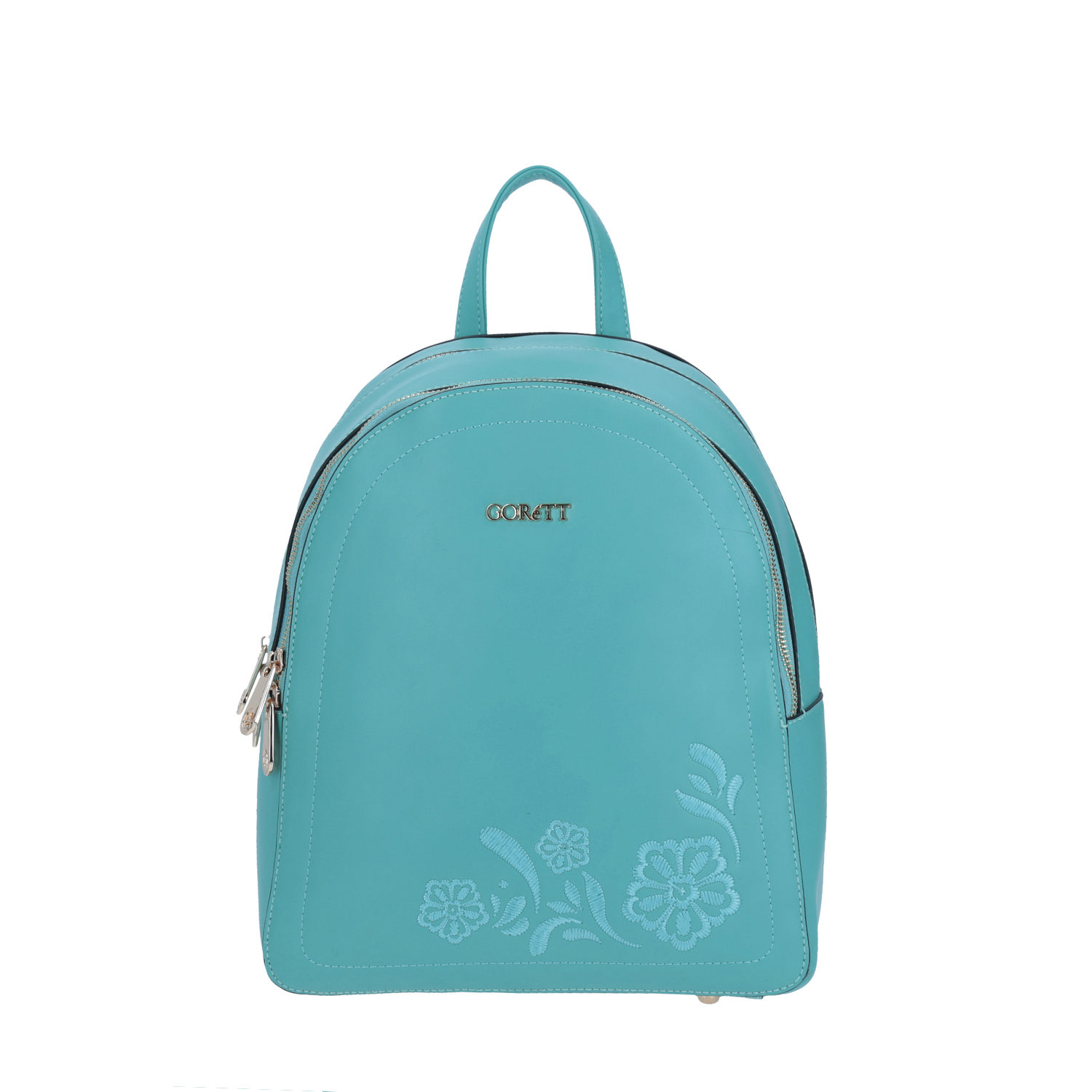 Mochila para mujer casual Gorétt by Chenson verde con doble compartimento