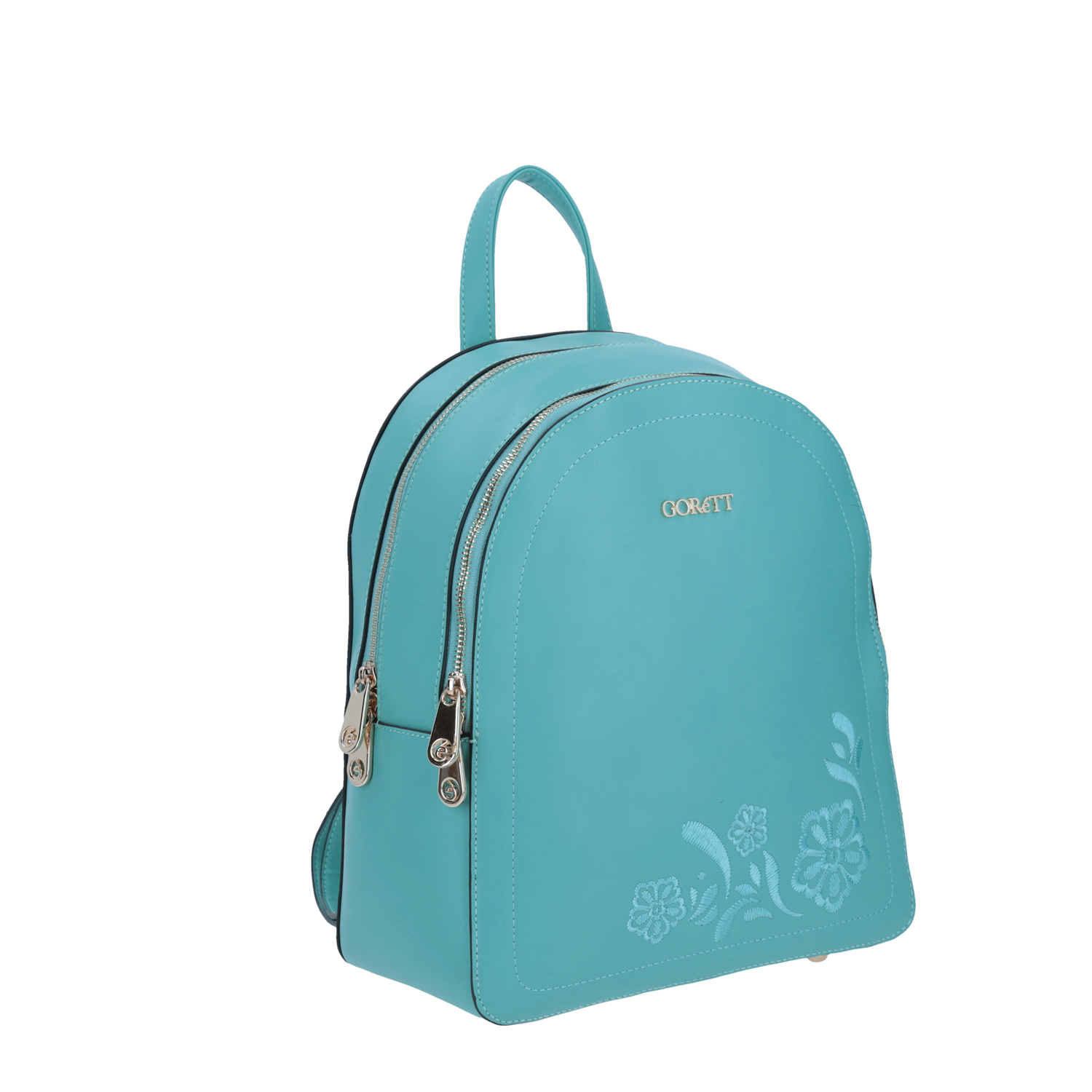 Mochila para mujer casual Gorétt by Chenson verde con doble compartimento 4