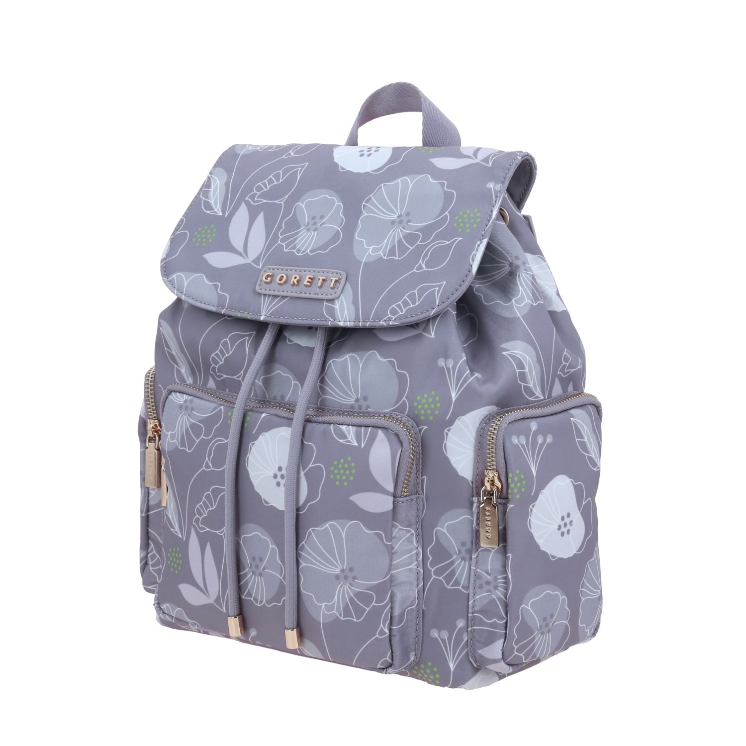 Mochila para mujer casual Gorétt by Chenson Violeta con bolsillos funcionales 2