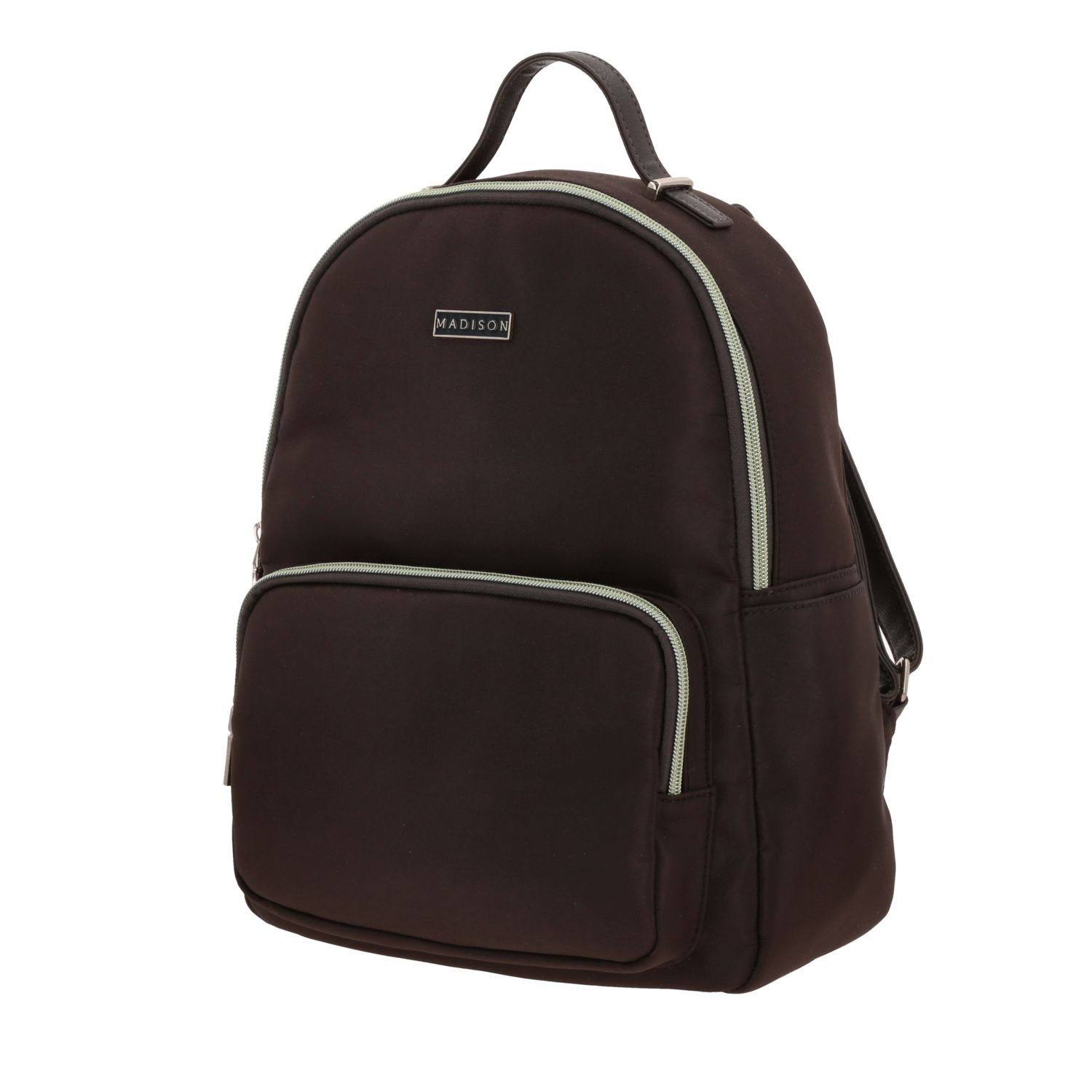 Mochila para mujer casual Madison by Chenson en color café satinado – Estilo y funcionalidad 2