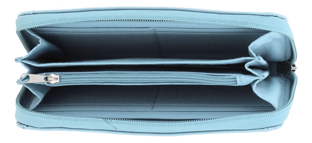 Monedero Chenson Modelo 1818 Zilp Color Azul 1866548-9 4