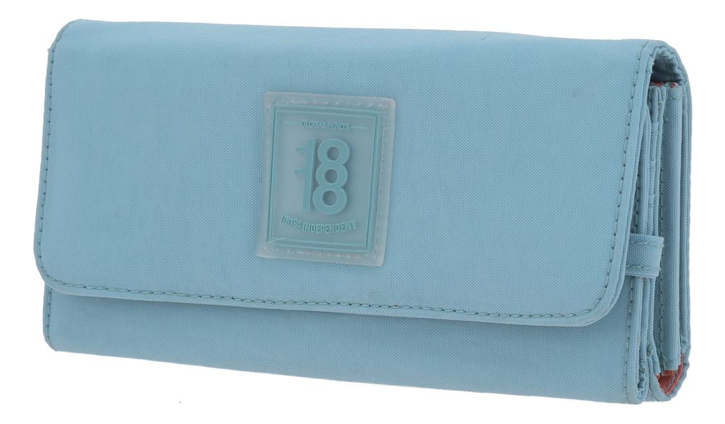 Monedero Chenson Modelo 1818 Zilp Color Azul 1866549-9 2