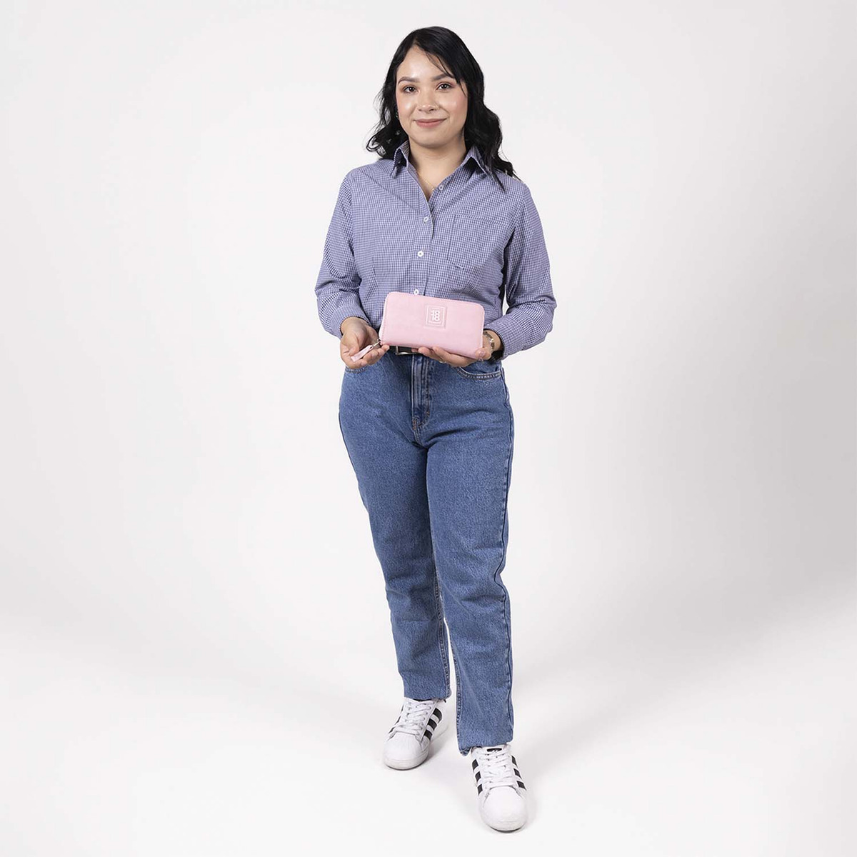 Monedero Chenson Modelo 1818 Zilp Color Rosa 1866548-p - vista 2