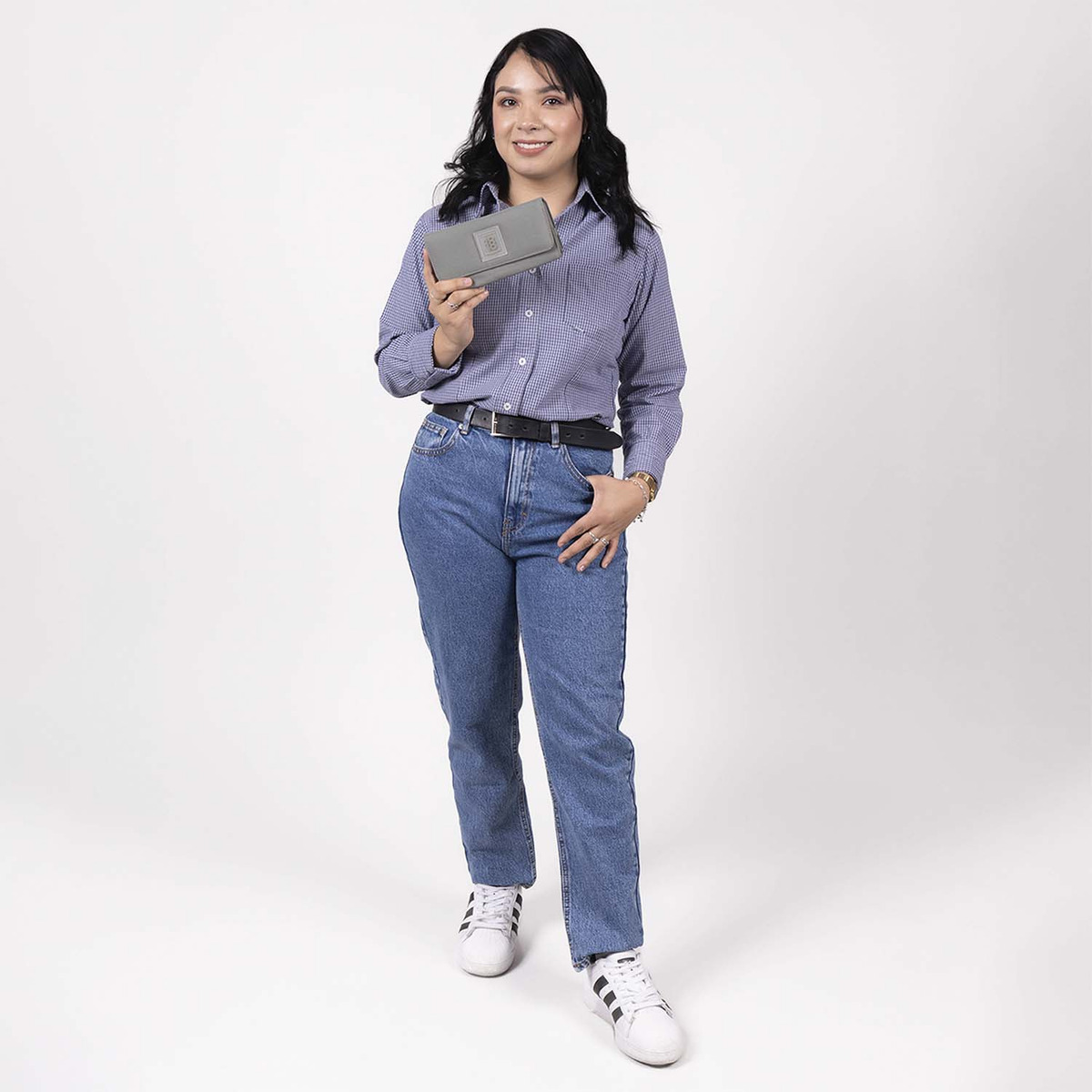 Monedero Chenson Modelo 1818 Zilp Color Verde 1866549-a - vista 2