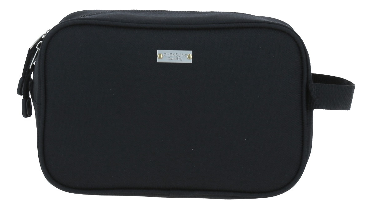 Neceser Chenson Pro Amplio Compartimento Heri Color Gris Oscuro Diseño De La Tela Liso 3