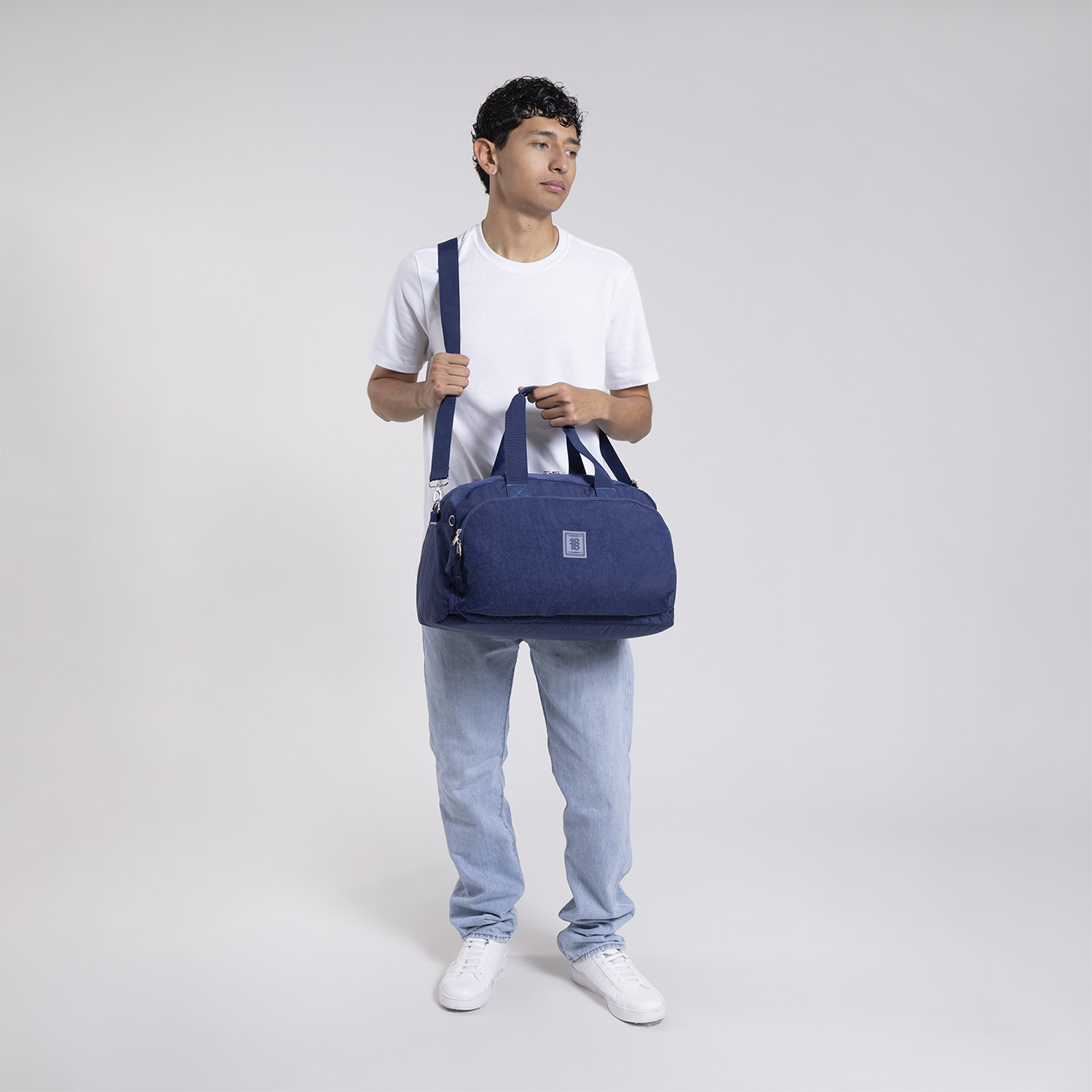 Valija de viaje 1818 by Chenson en azul marino para jóvenes – Ideal para el día a día - vista 2