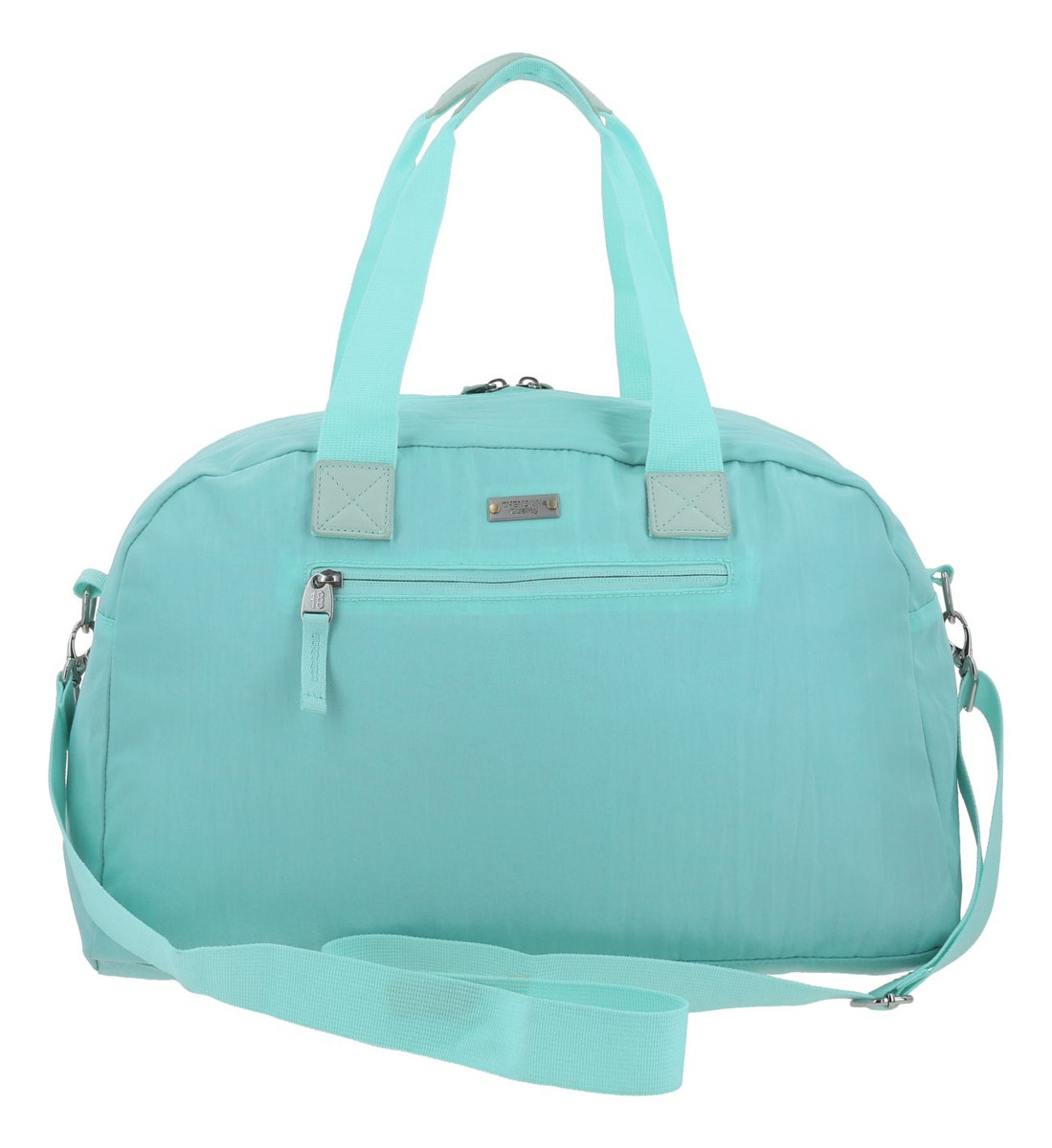 Valija Juvenil Chenson 1818 Impermeable Zilp Turquesa Lisa - vista 2