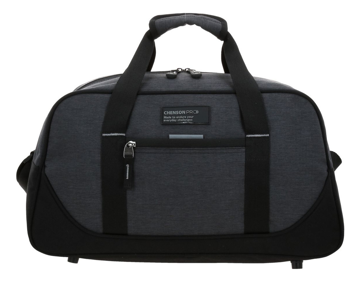 Valija Mediana Chenson Pro Ar Asa Ajustable Unisex Negro Lisa