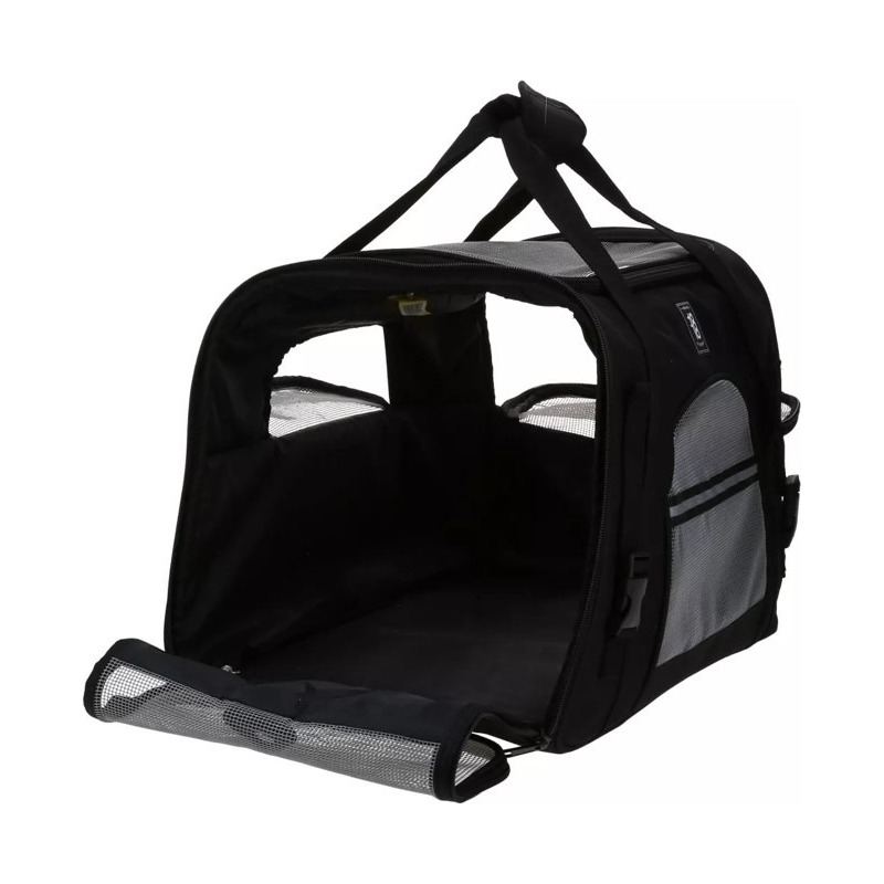 Valija Transportadora De Mascotas Chenson 1866489-3 Color Negro 4