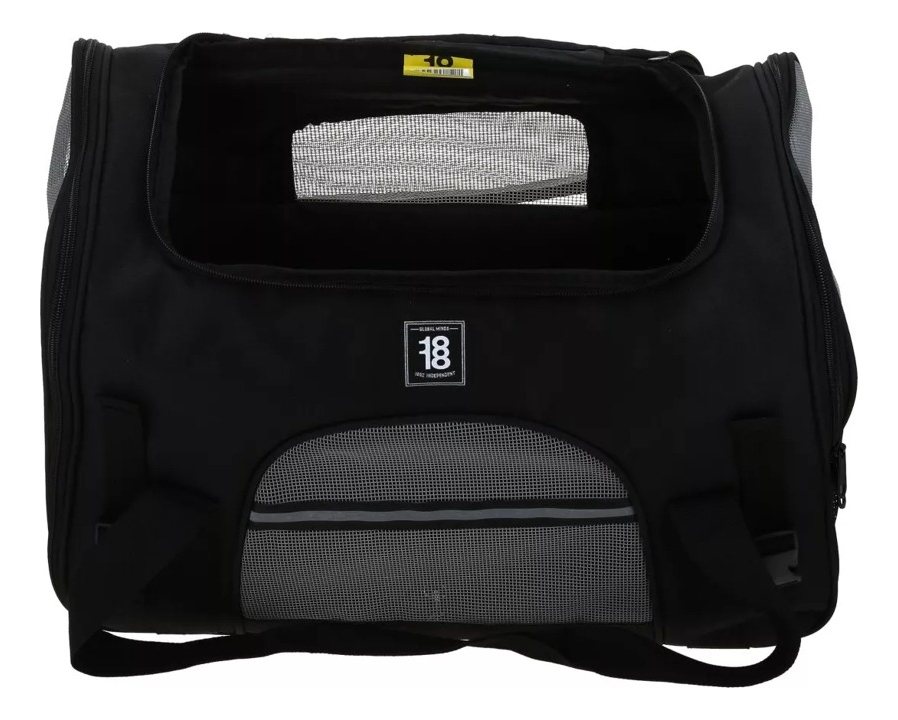 Valija Transportadora De Mascotas Chenson 1866489-3 Color Negro - vista 2